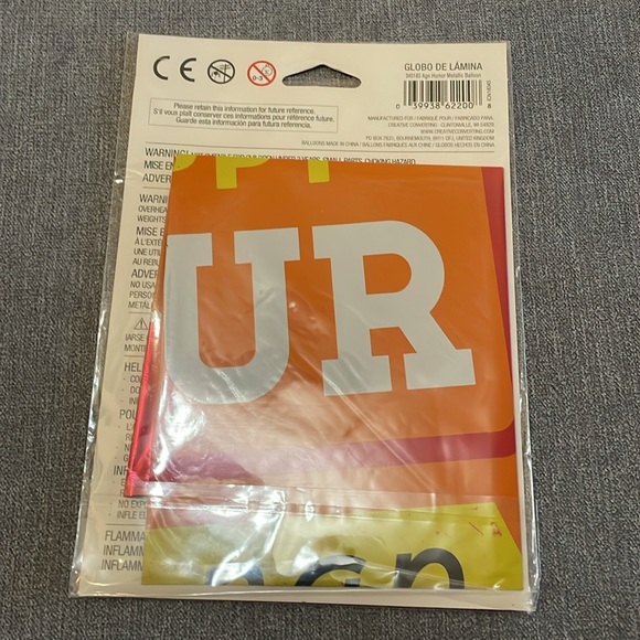 Creative Converting Old Age Humor Metallic Balloon 18" - Picture 5 of 5